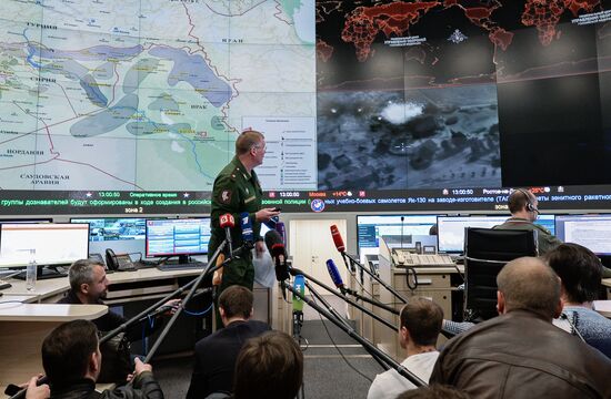 Press briefing by Russian Defense Ministry Spokesperson Konashenkov