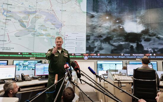 Press briefing by Russian Defense Ministry Spokesperson Konashenkov