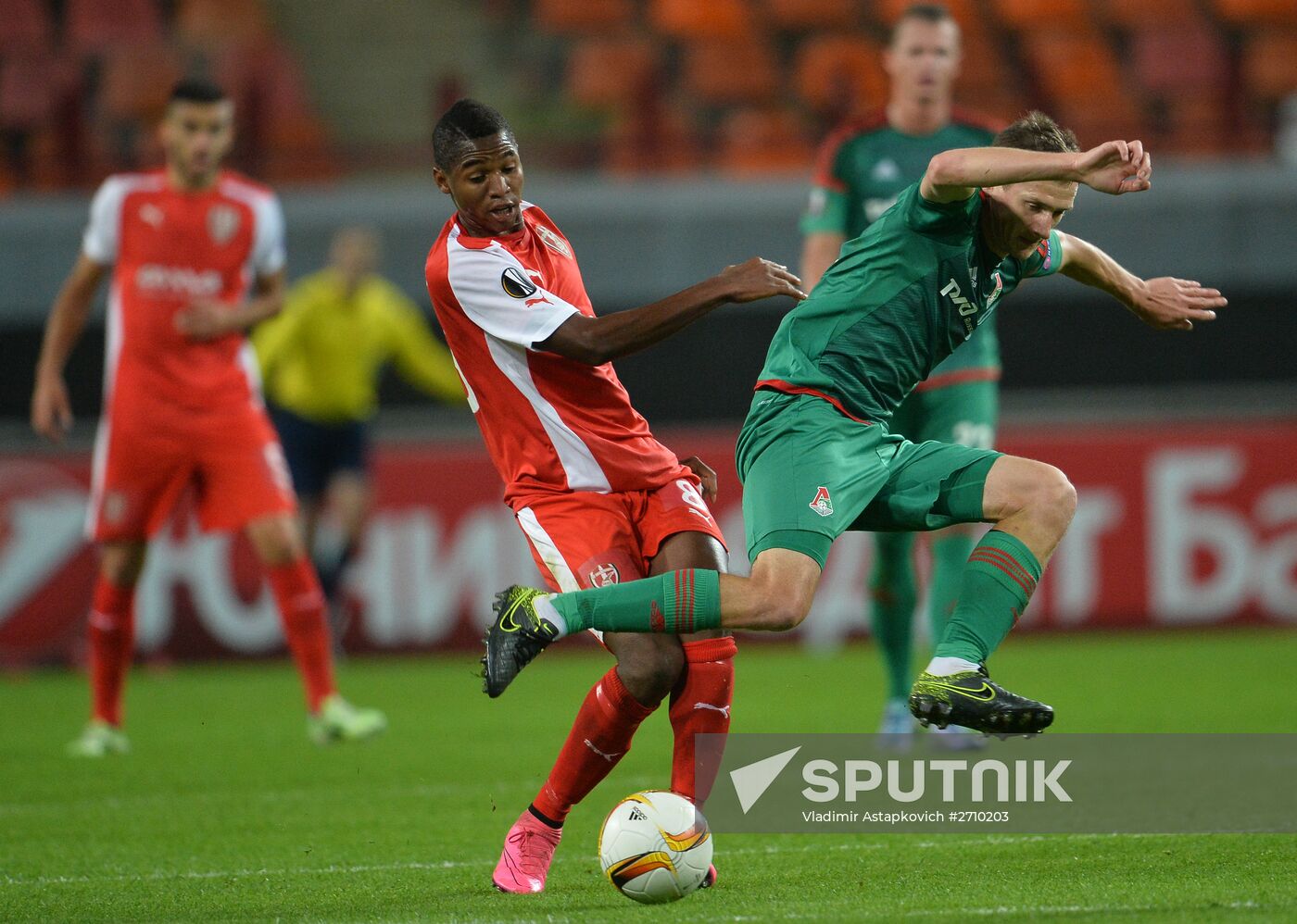 UEFA Europa League. Lokomotiv Moscow vs. Skënderbeu