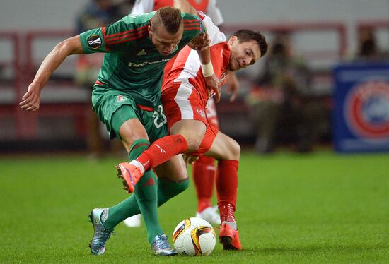 UEFA Europa League. Lokomotiv Moscow vs. Skënderbeu