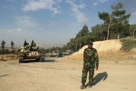 Syrian army readies for large-scale operation in Hama Governorate