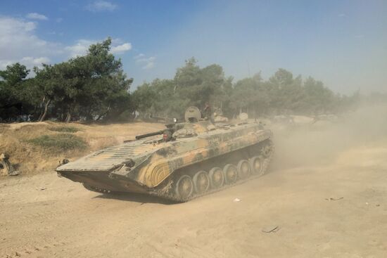 Syrian army readies for large-scale operation in Hama Governorate