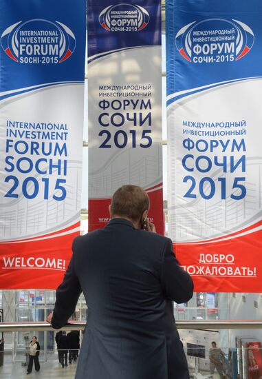 Sochi-2015 International Investment Forum. Day one