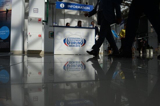 Sochi-2015 International Investment Forum. Day one