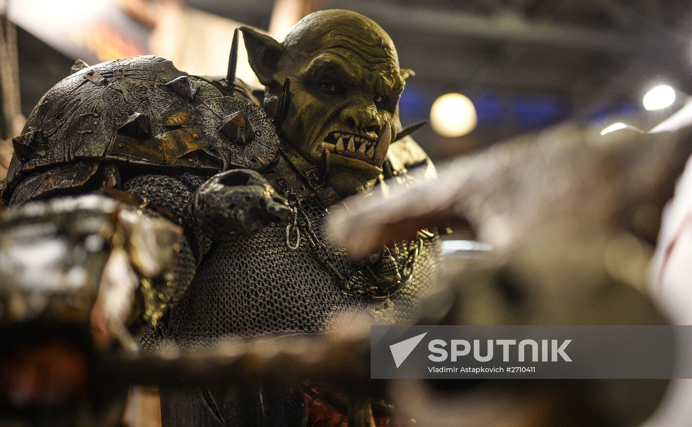 Comic Con and IgroMir exhibitions. Day 2