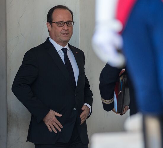 President Vladimir Putin visits France