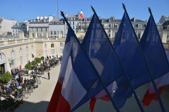 President Vladimir Putin visits France