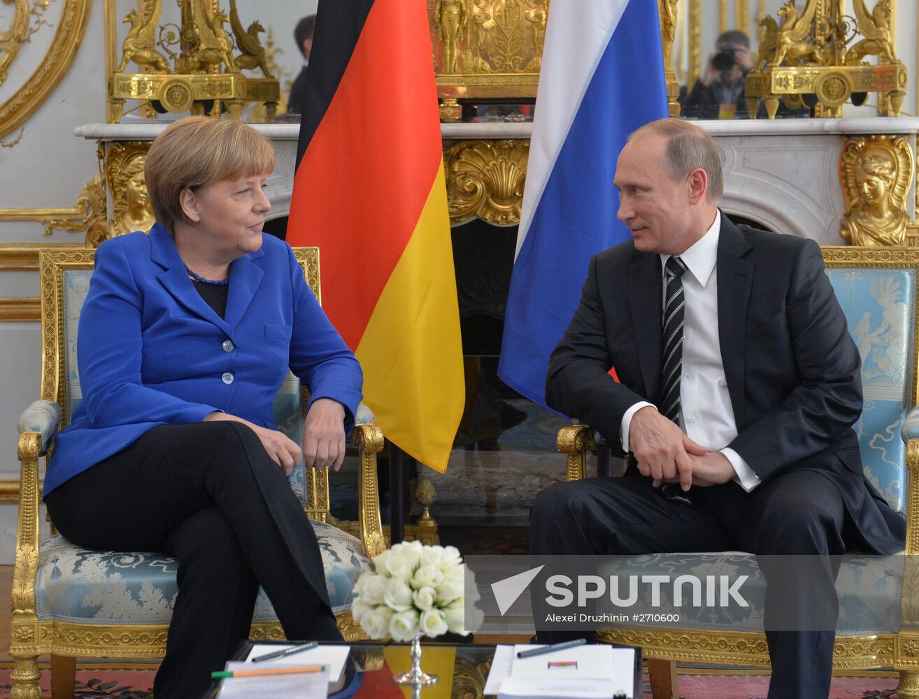 President Vladimir Putin visits France