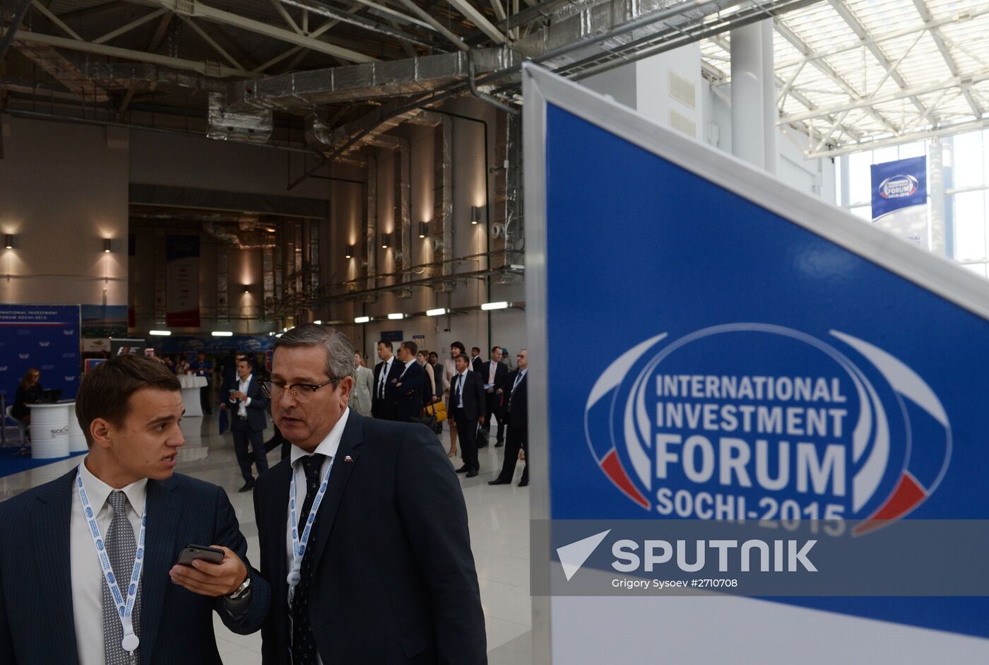 Sochi-2015 International Investment Forum. Day one