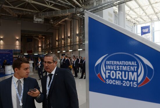 Sochi-2015 International Investment Forum. Day one