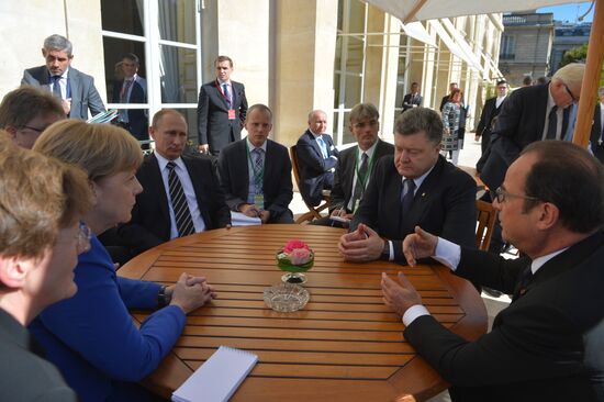 President Vladimir Putin visits France