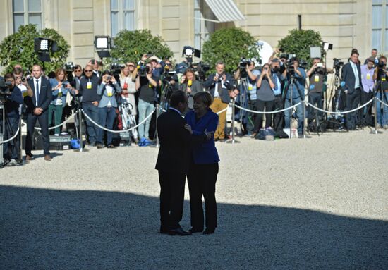 President Putin visits France