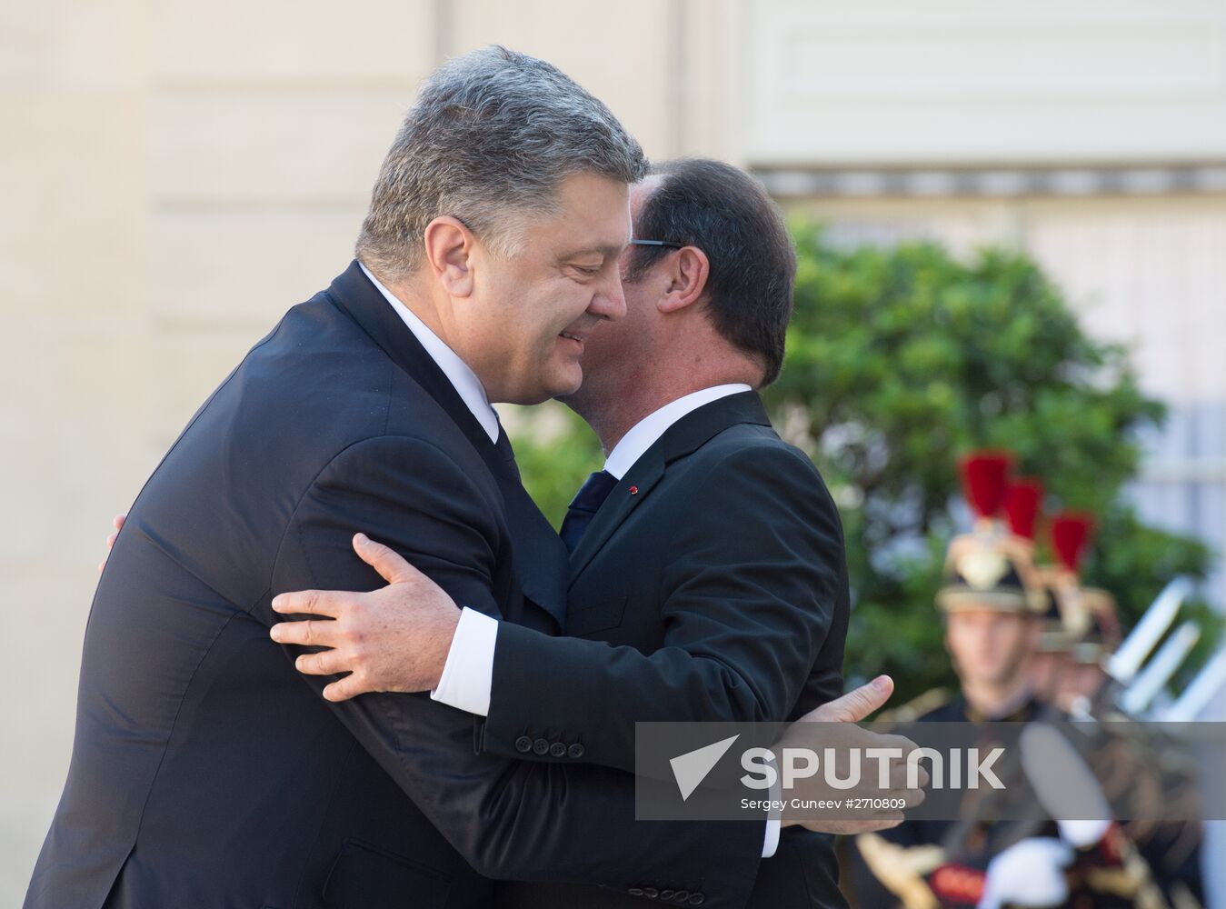 President Vladimir Putin visits France
