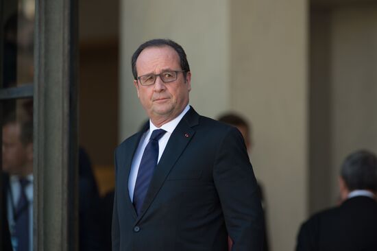 President Vladimir Putin visits France