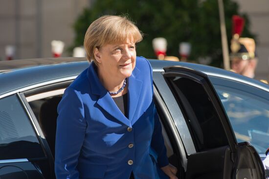 President Vladimir Putin visits France