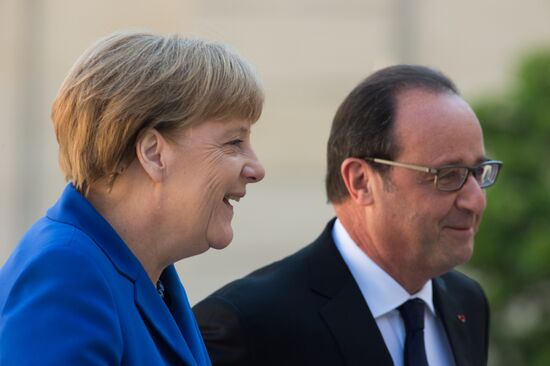 President Vladimir Putin visits France
