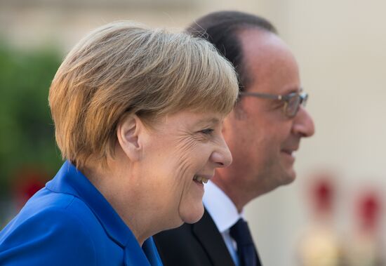 President Vladimir Putin visits France