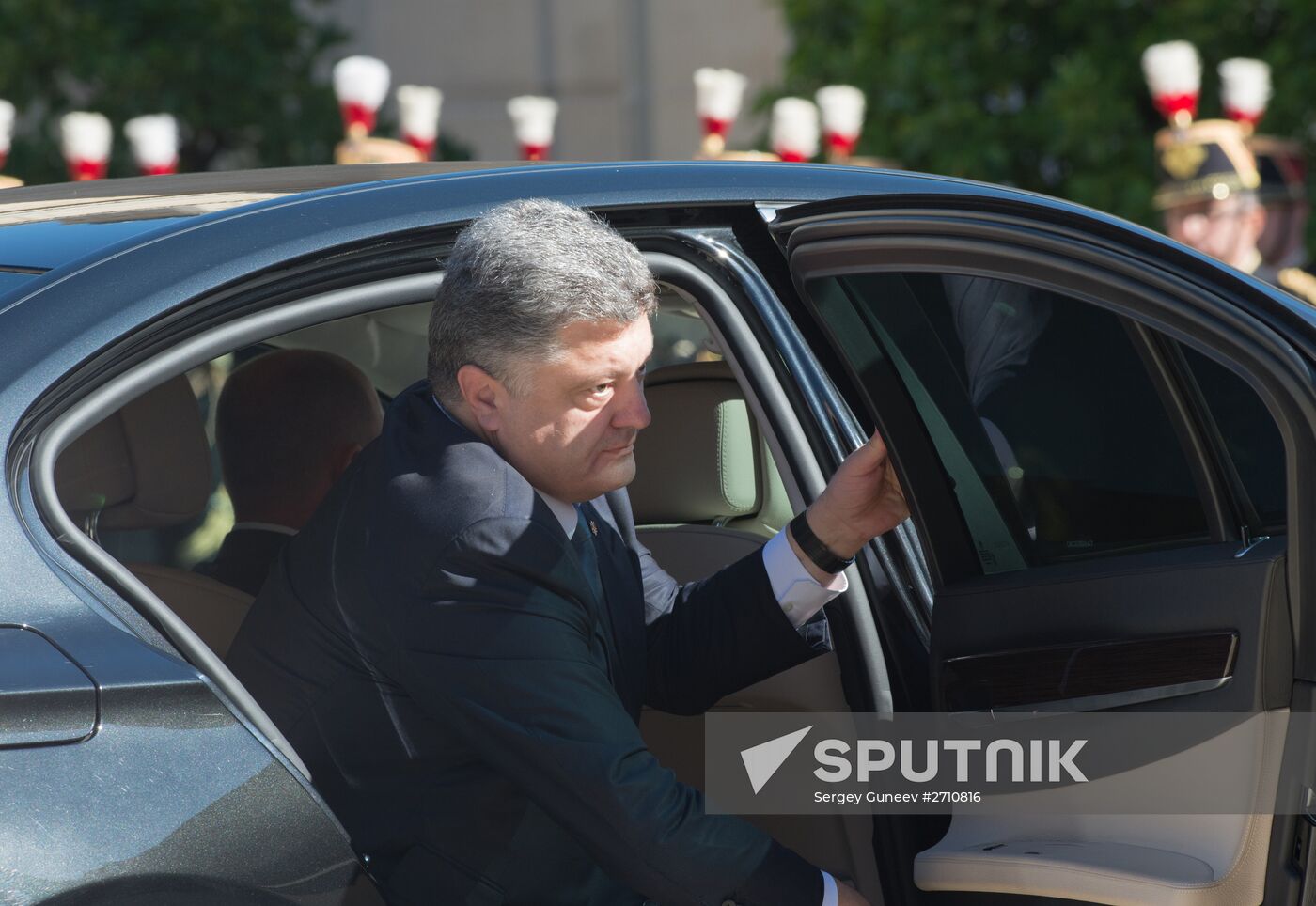 President Vladimir Putin visits France