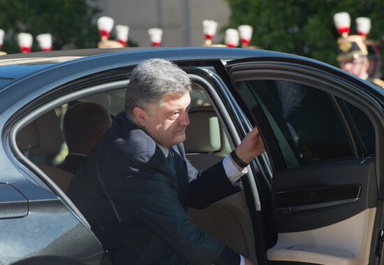 President Vladimir Putin visits France