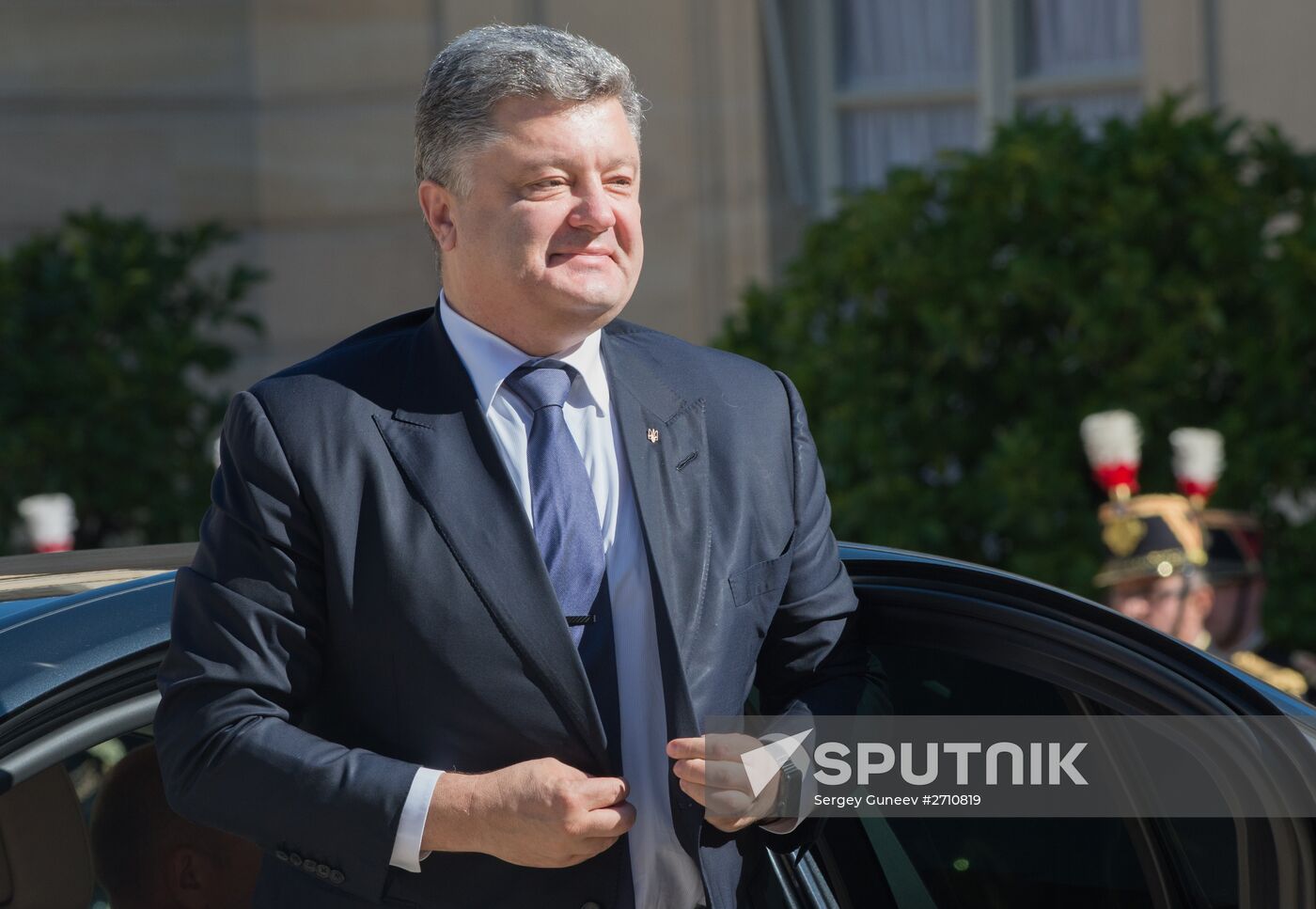 President Vladimir Putin visits France