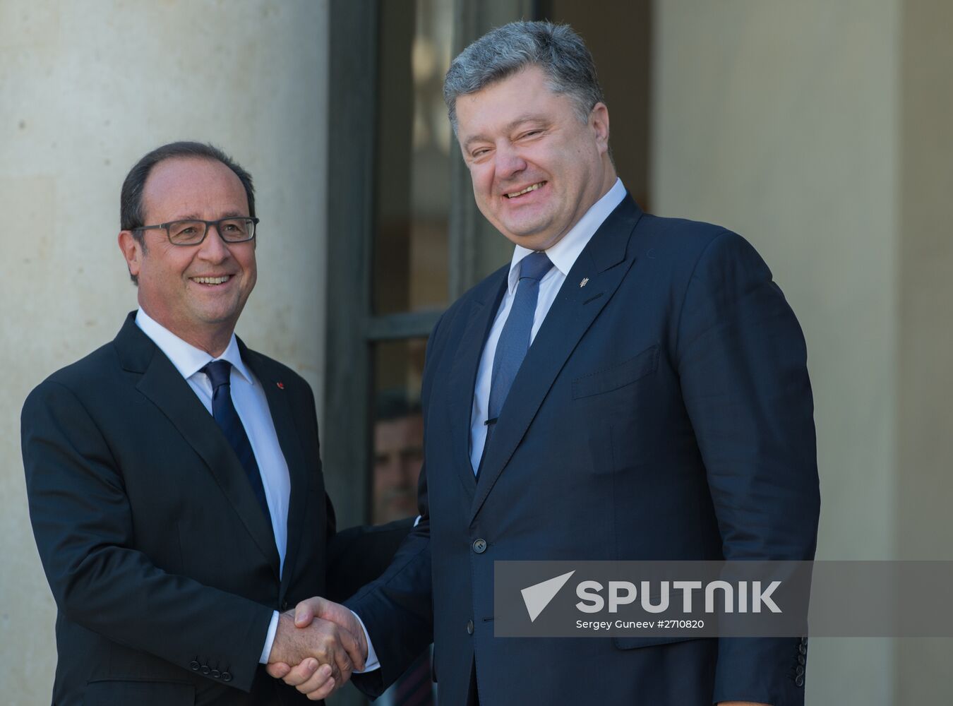 President Vladimir Putin visits France
