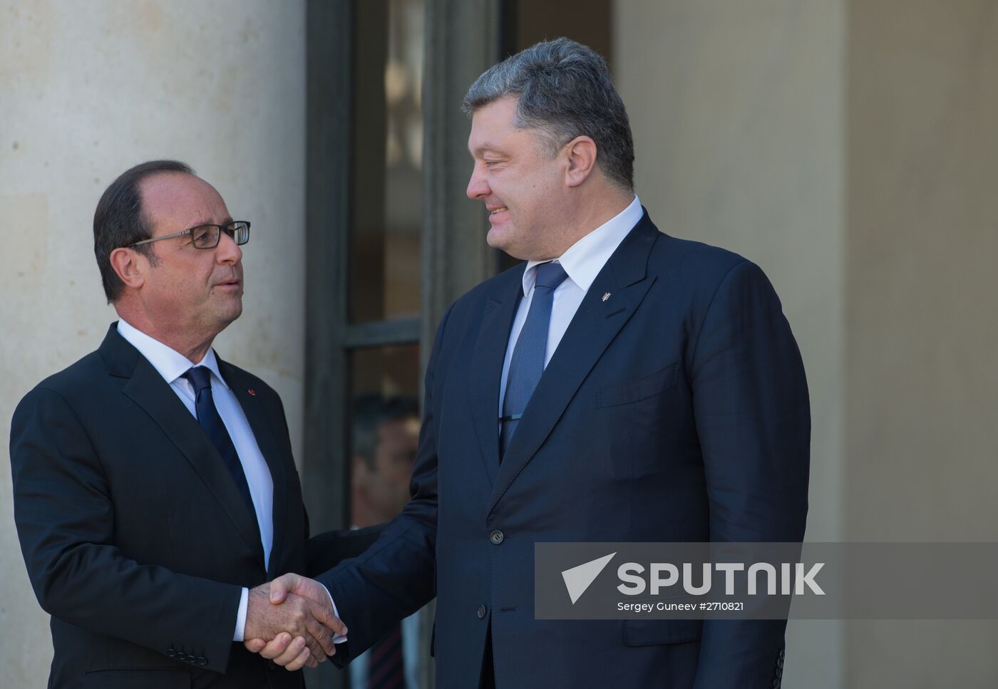 President Vladimir Putin visits France
