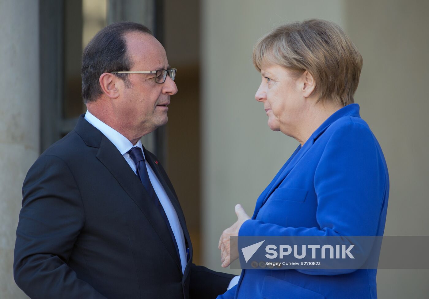 President Vladimir Putin visits France
