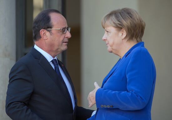 President Vladimir Putin visits France