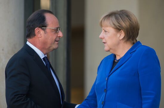 President Vladimir Putin visits France
