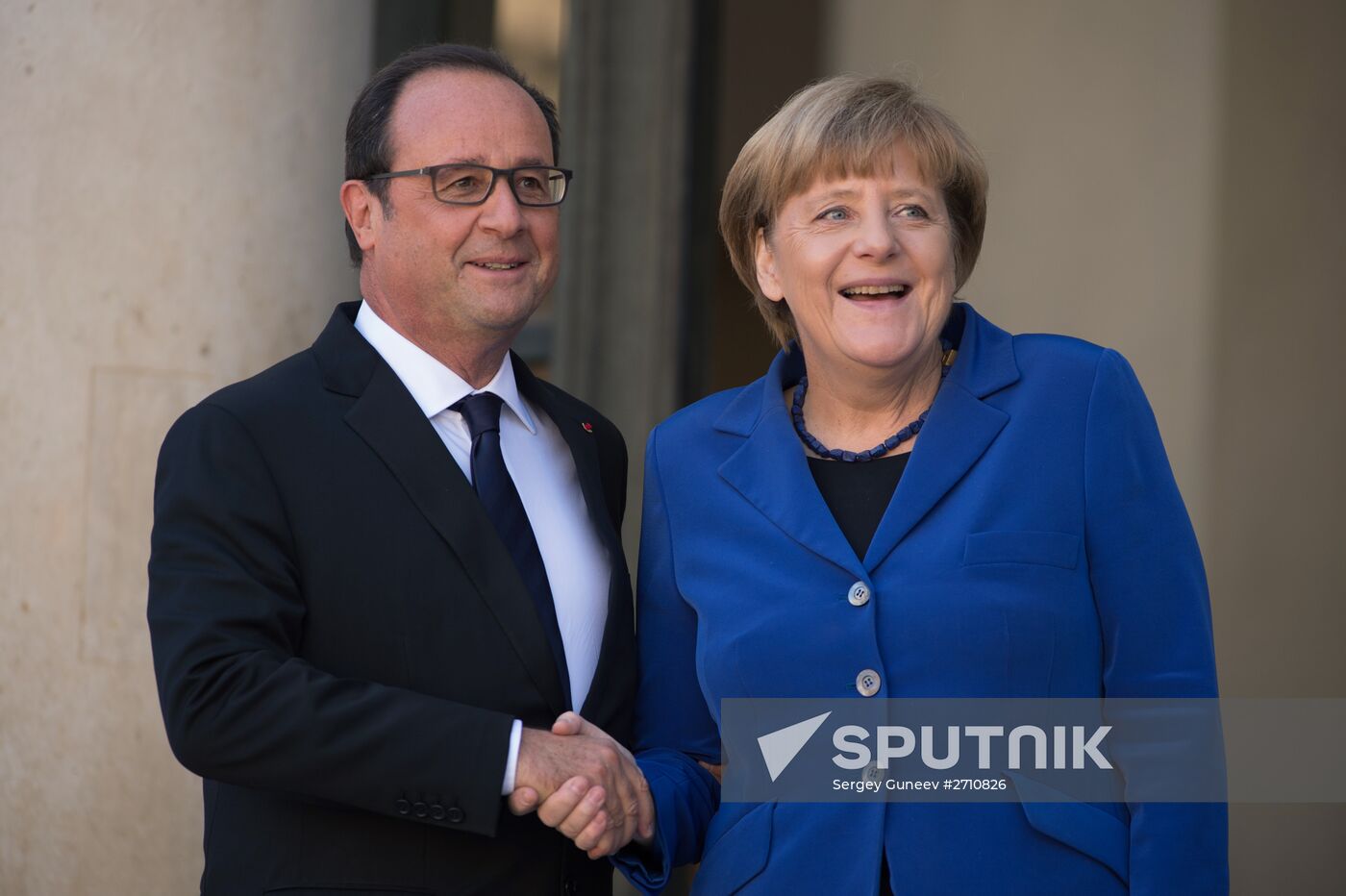 President Vladimir Putin visits France