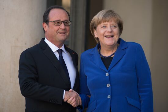 President Vladimir Putin visits France