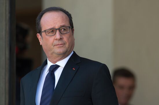 President Vladimir Putin visits France