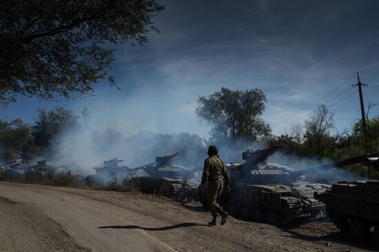 Withdrawal of weapons below 100mm began in Luhansk People's Republic