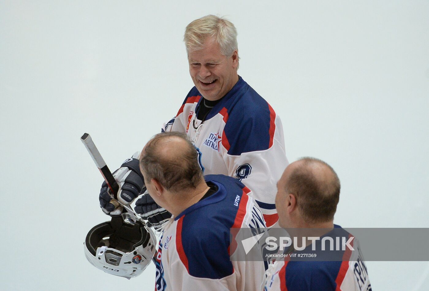 Hockey. Legends Accept the Challenge exhibition match