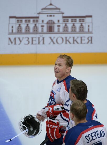 Hockey. Legends Accept the Challenge exhibition match