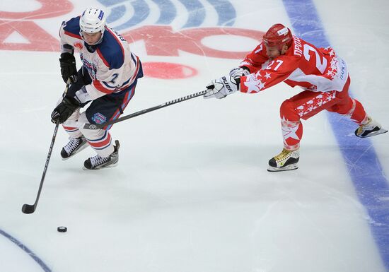 Hockey. Legends Accept the Challenge exhibition match