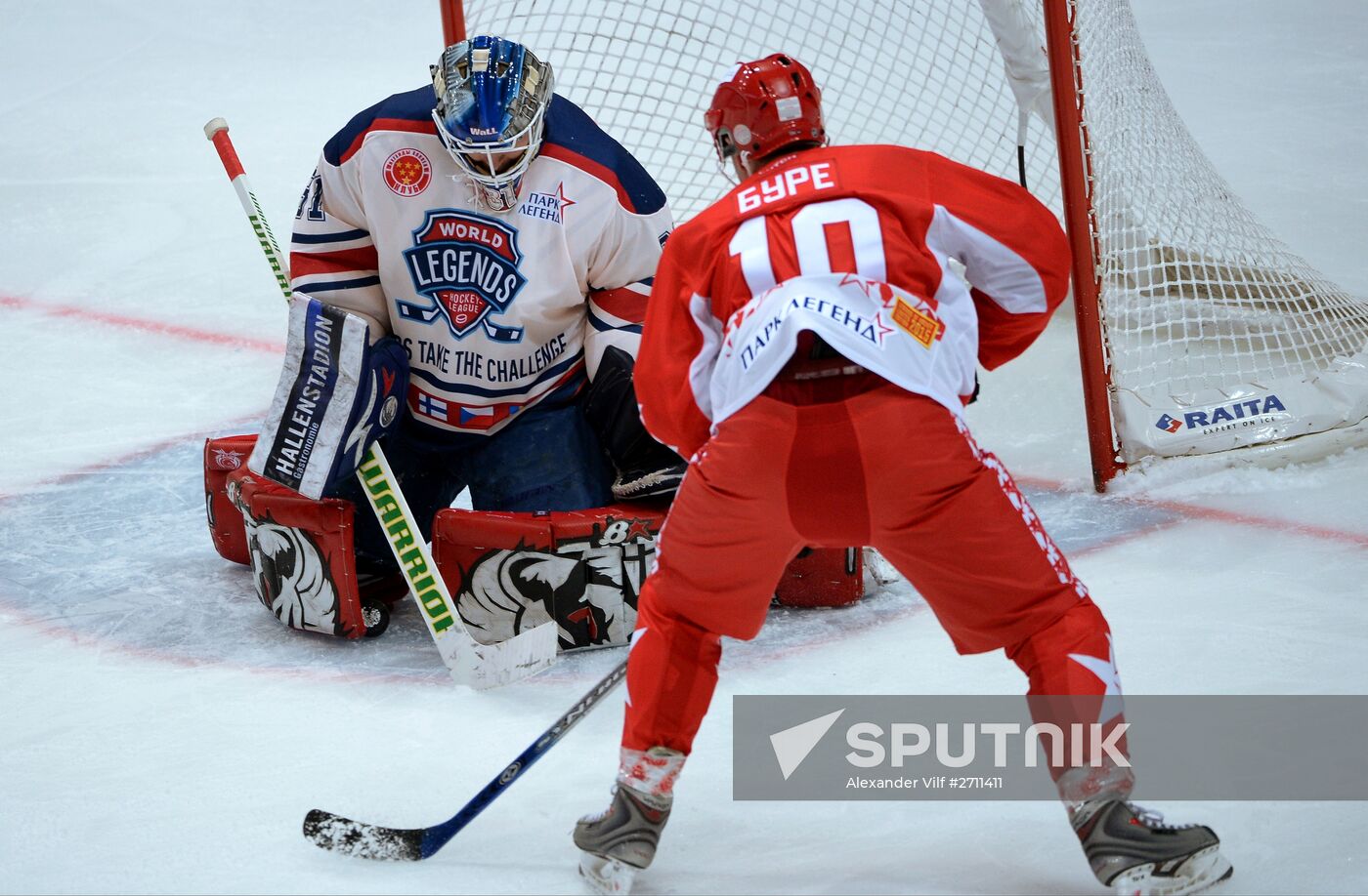 Hockey. Legends Accept the Challenge exhibition match