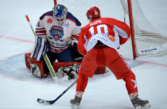 Hockey. Legends Accept the Challenge exhibition match