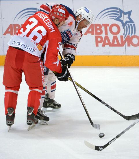 Hockey. Legends Accept the Challenge exhibition match