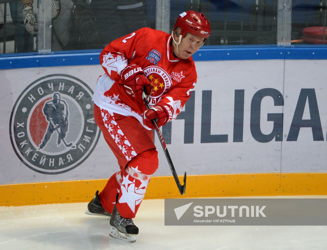 Hockey. Legends Accept the Challenge exhibition match
