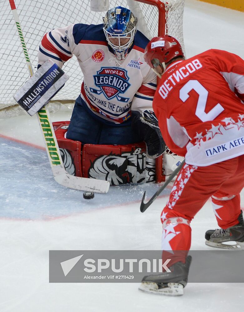 Hockey. Legends Accept the Challenge exhibition match