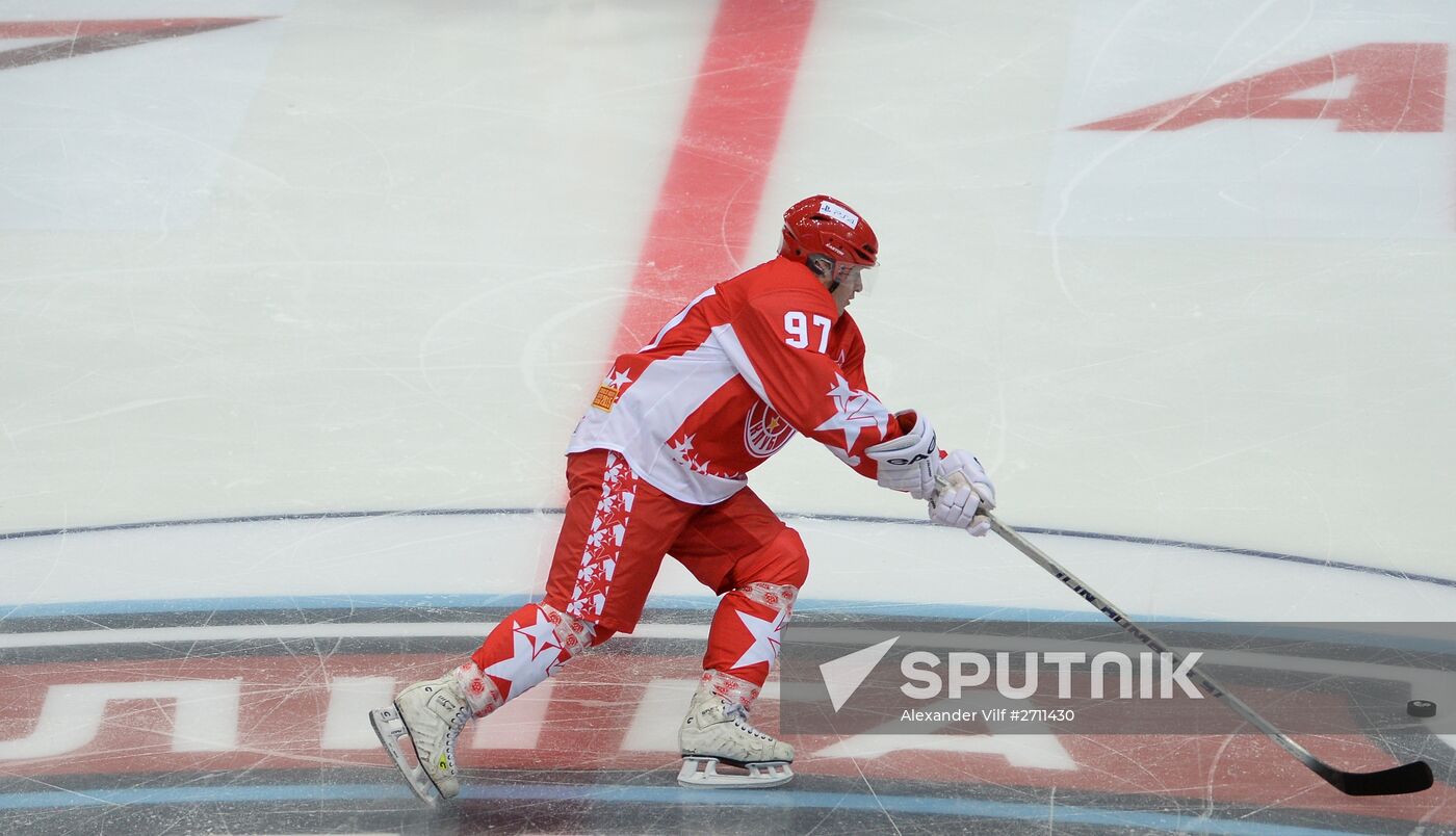 Hockey. Legends Accept the Challenge exhibition match