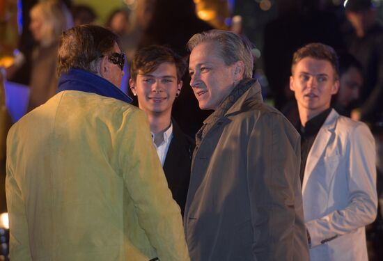 Singing in the Rain musical opening night