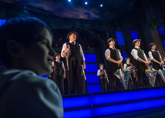 Singing in the Rain musical opening night