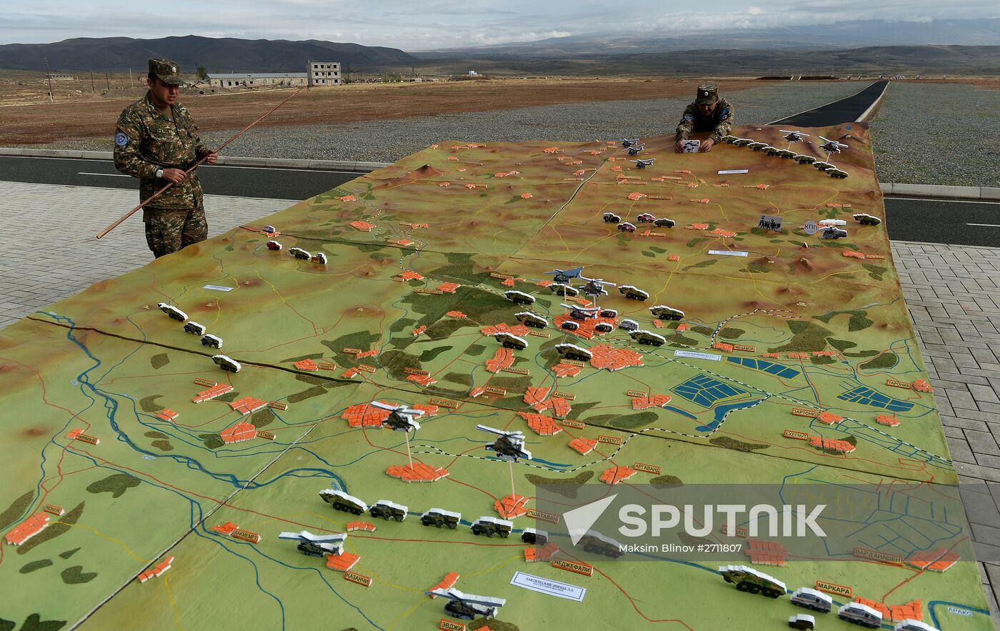 Unbreakable Brotherhood 2015 drills of CSTO states in Armenia