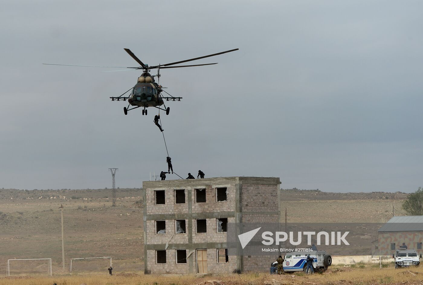 ‘Unbreakable Brotherhood 2015’ drills of CSTO states in Armenia