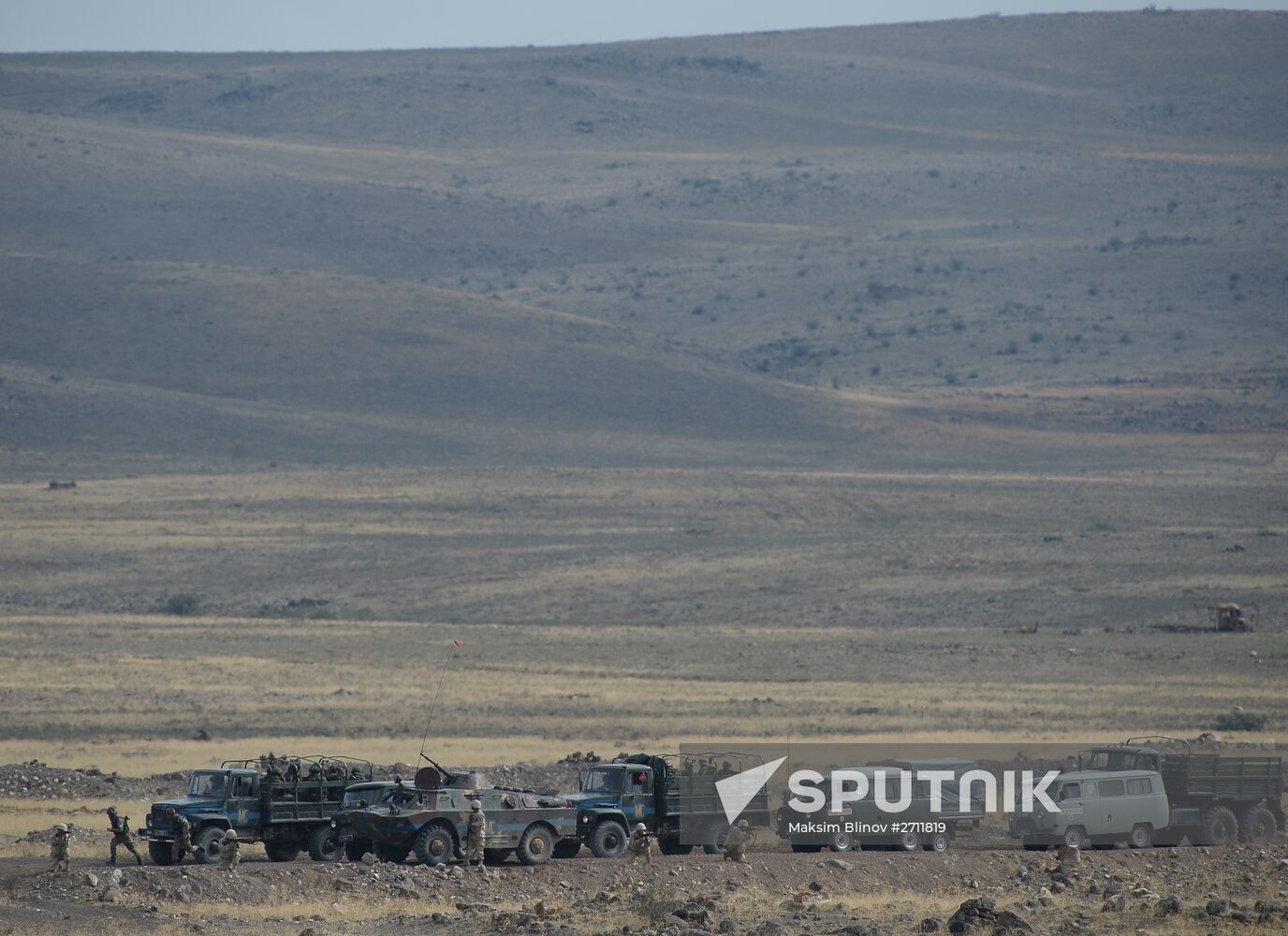 Unbreakable Brotherhood 2015 drills of CSTO states in Armenia