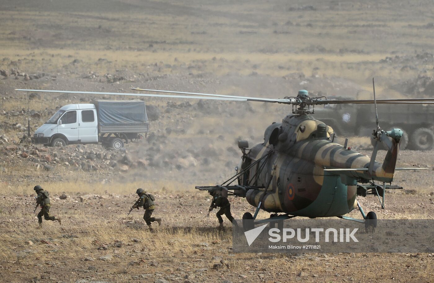 Unbreakable Brotherhood 2015 drills of CSTO states in Armenia