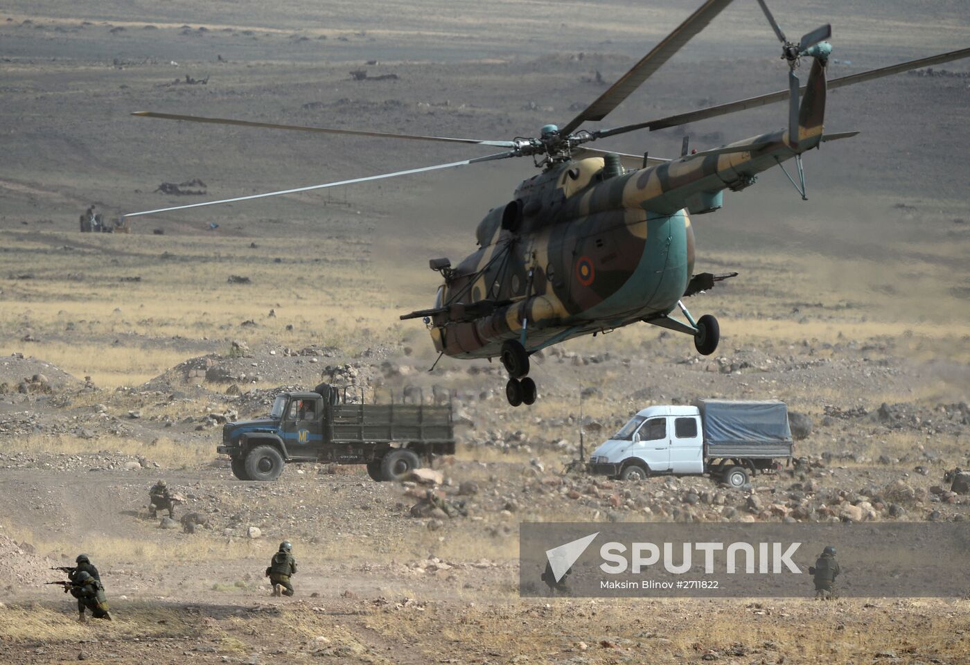Unbreakable Brotherhood 2015 drills of CSTO states in Armenia