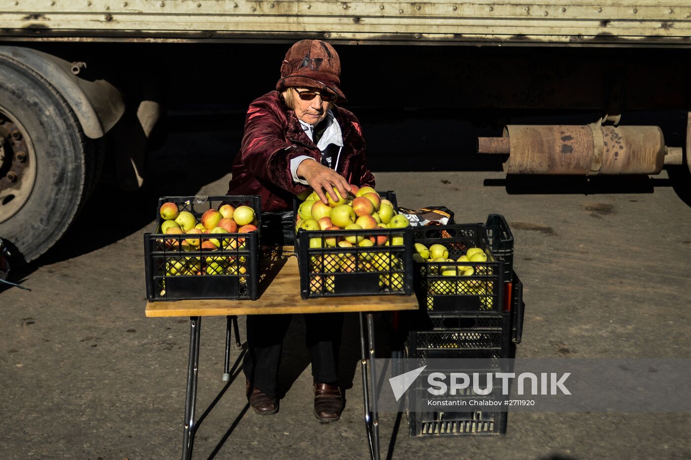 Agricultural fair in Veliky Novgorod